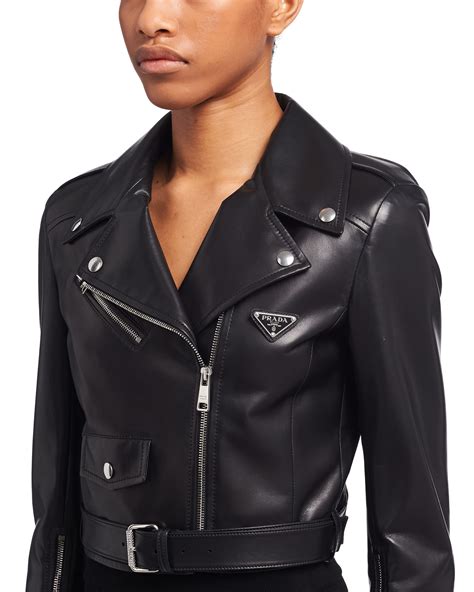 prada leather jacket 2015|prada leather jacket men's.